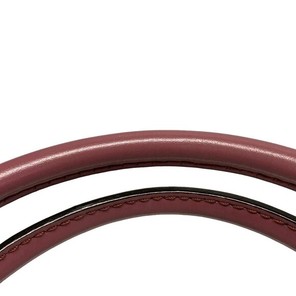 Auth GUCCI Sukey, GG Pattern 296835 Beige Dark Brown Pink Jacquard Leather - Picture 8 of 16